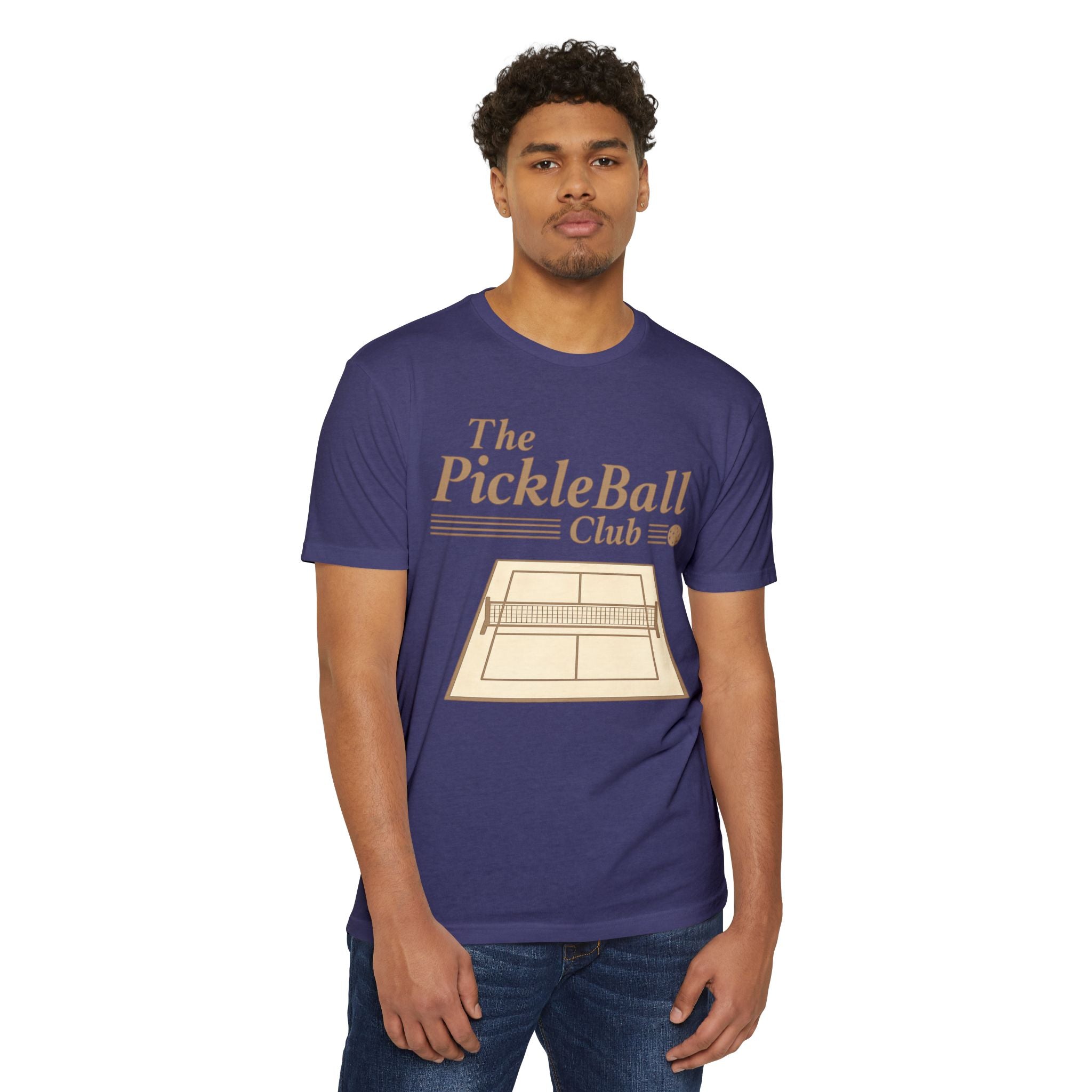 Pickleball Club T-Shirt — Vintage Court Graphic Tee