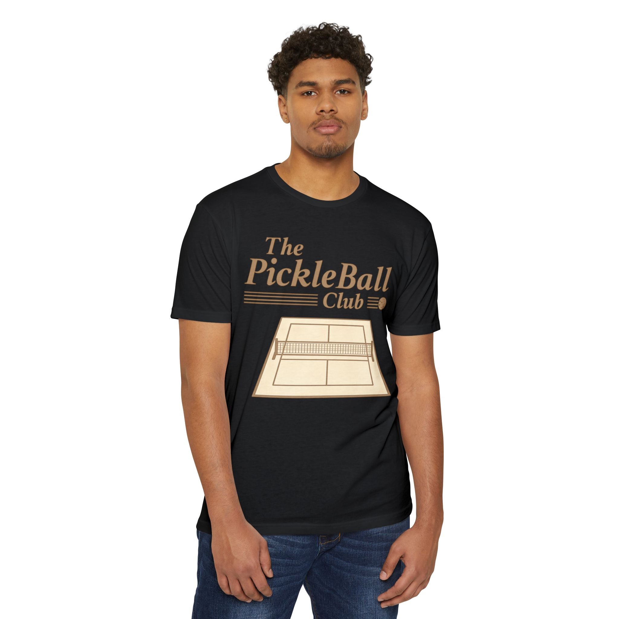 Pickleball Club T-Shirt — Vintage Court Graphic Tee