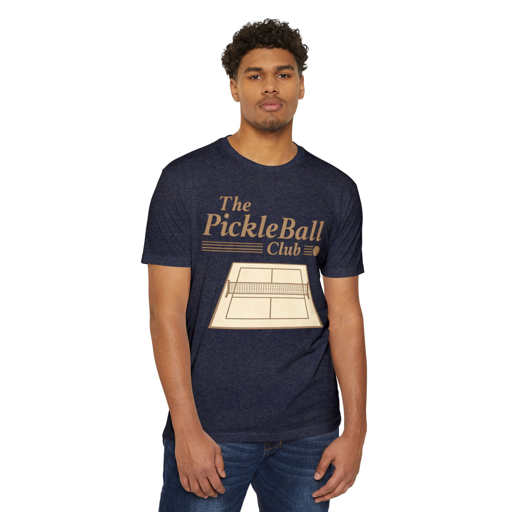 Pickleball Club T-Shirt — Vintage Court Graphic Tee