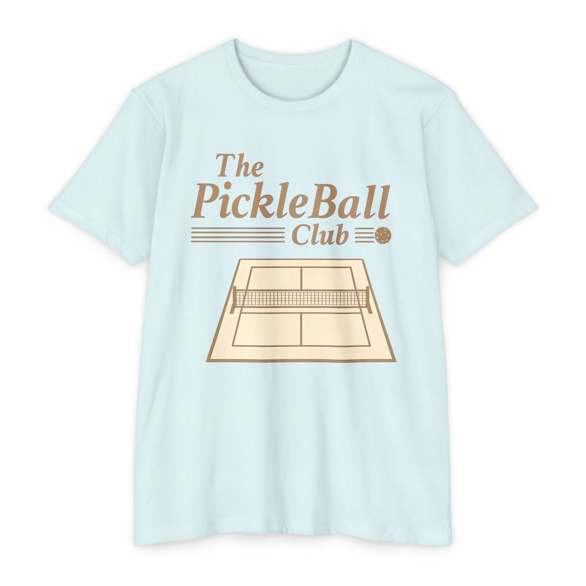 Pickleball Club T-Shirt — Vintage Court Graphic Tee