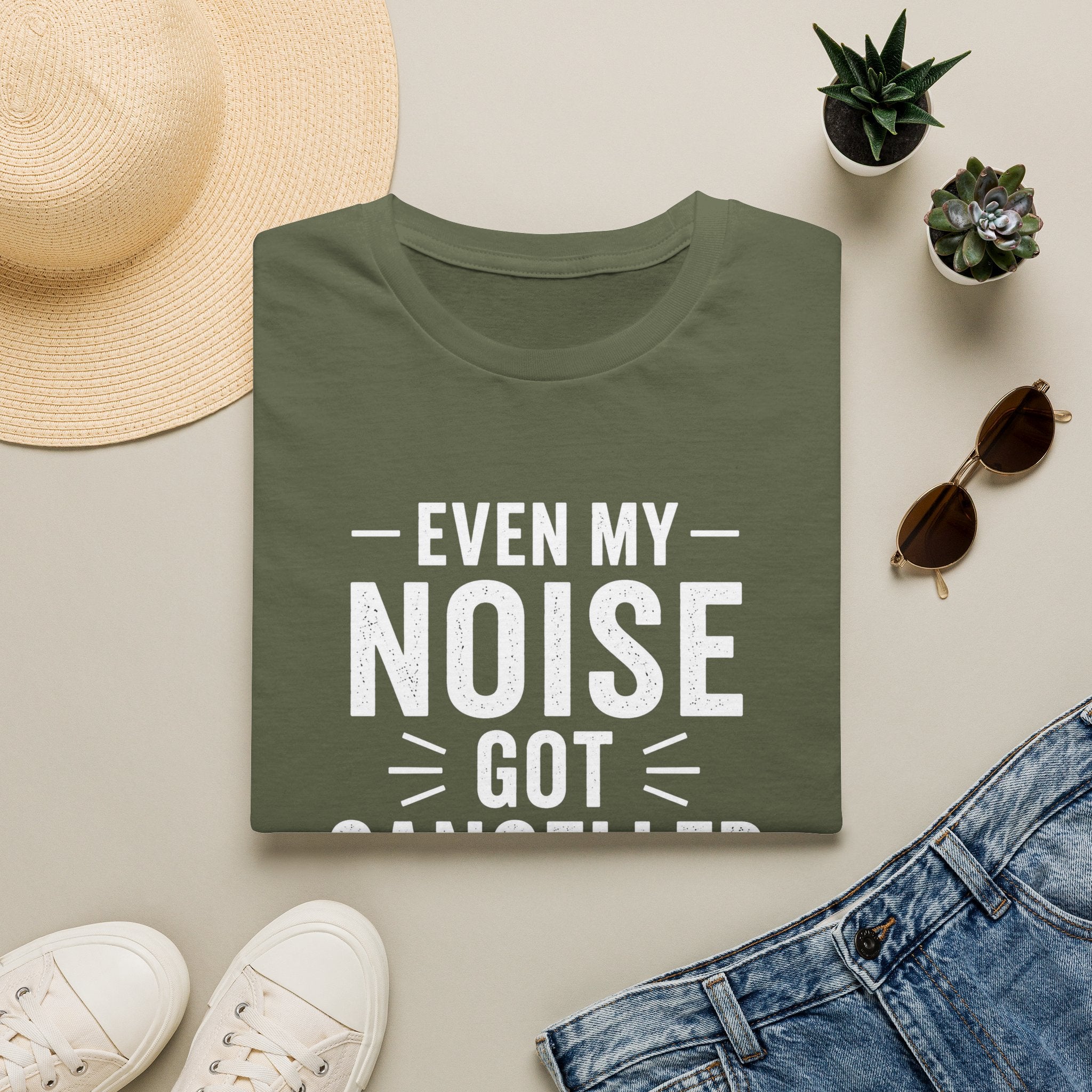 Even My Noise Got Cancelled T-Shirt | Cancel Culture Funny Tee