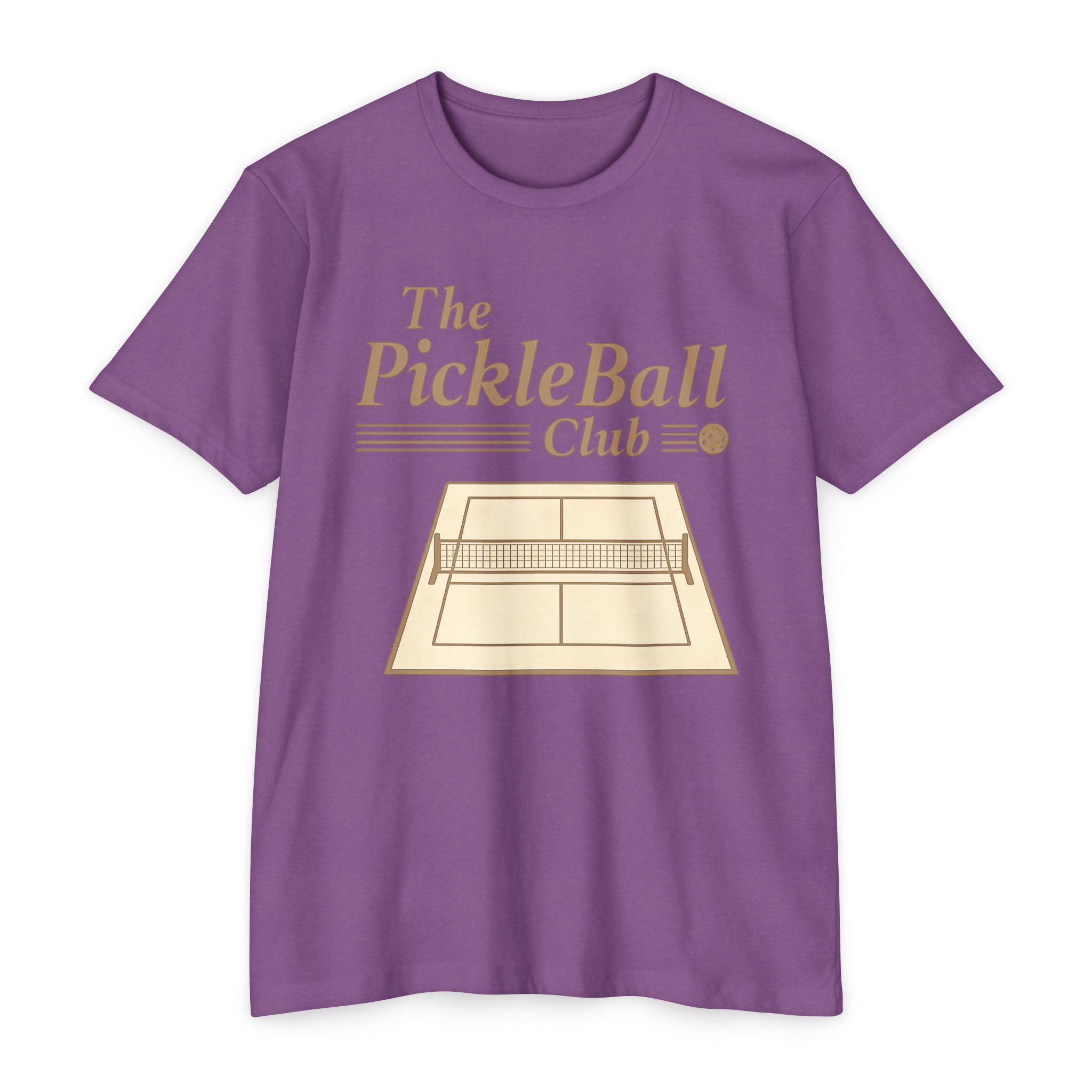 Pickleball Club T-Shirt — Vintage Court Graphic Tee