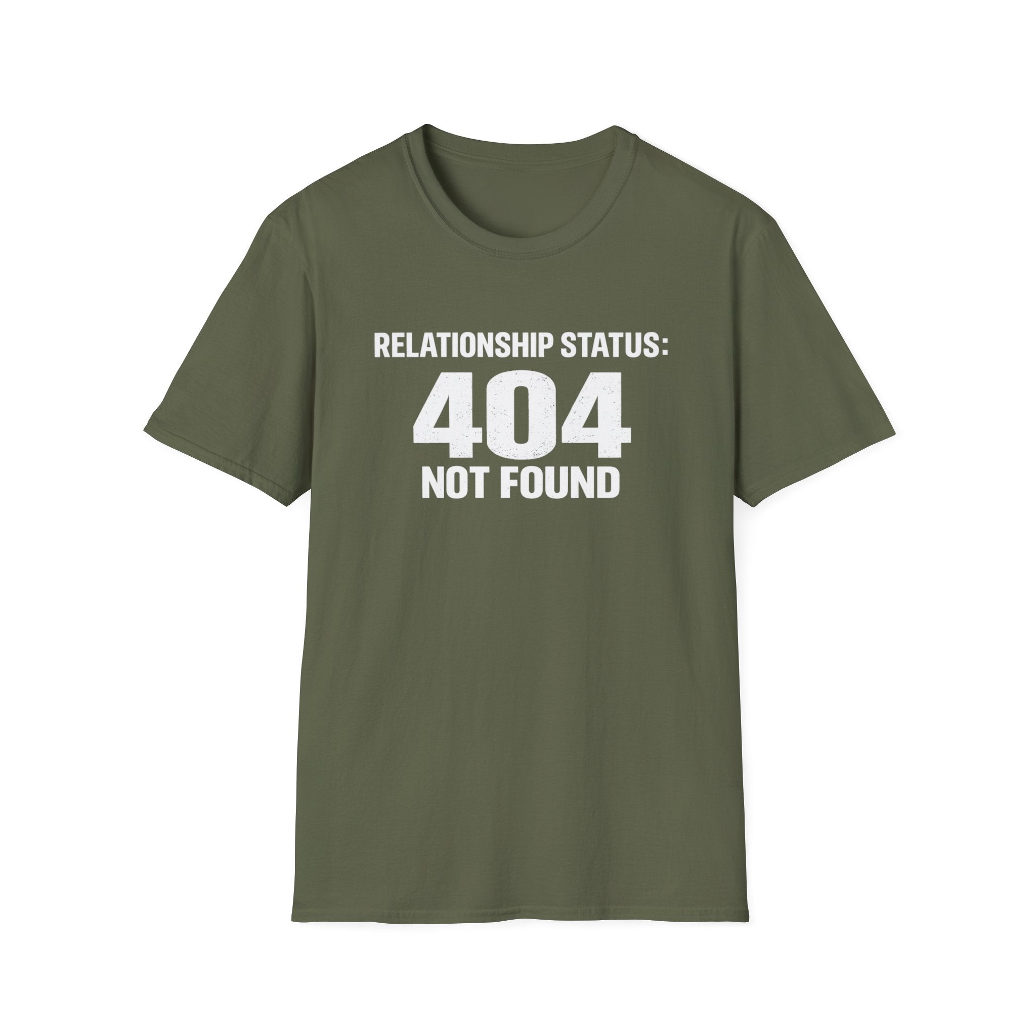 Relationship Status: 404 Not Found T-Shirt | Funny Tech Geek Tee