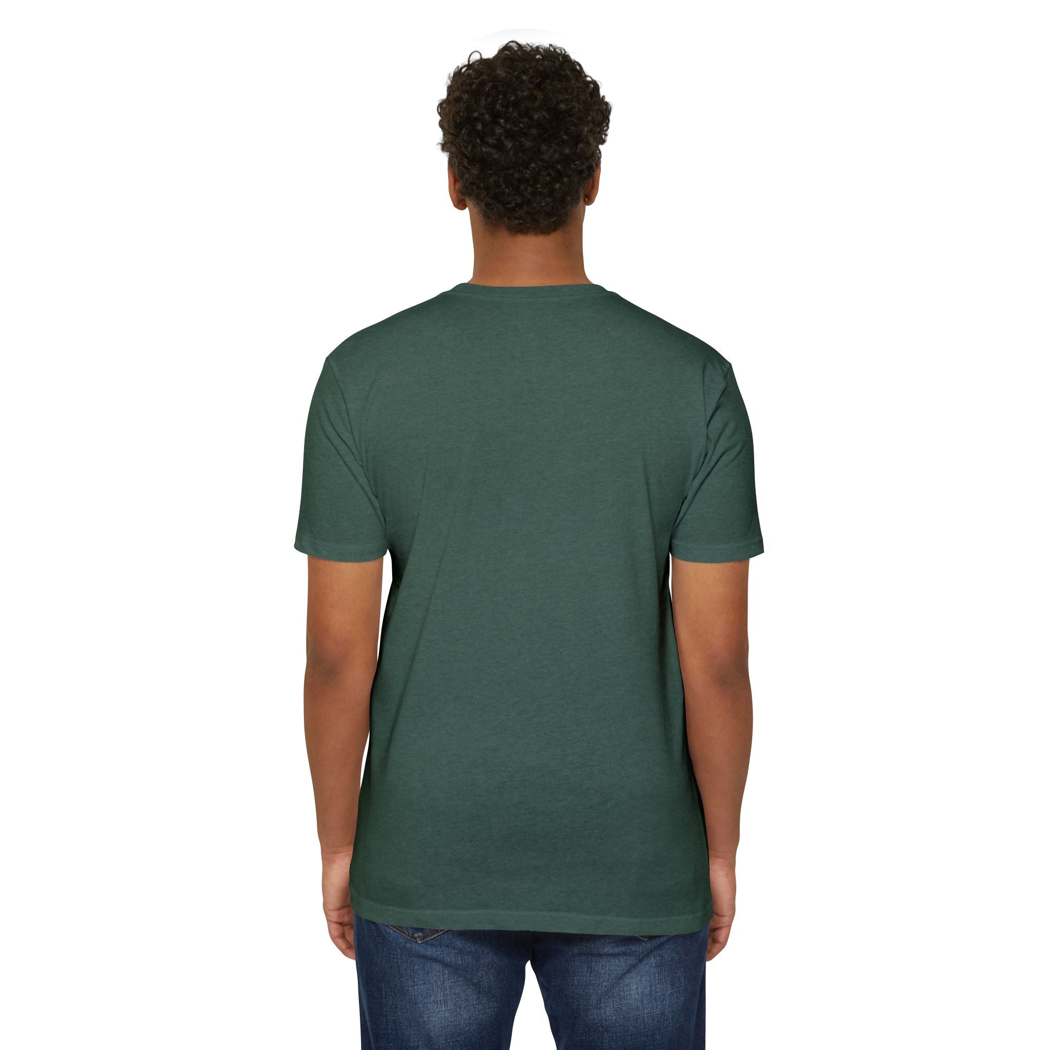 Bonsai Moon T-Shirt — Japanese Ink Circle Design with Red Sun