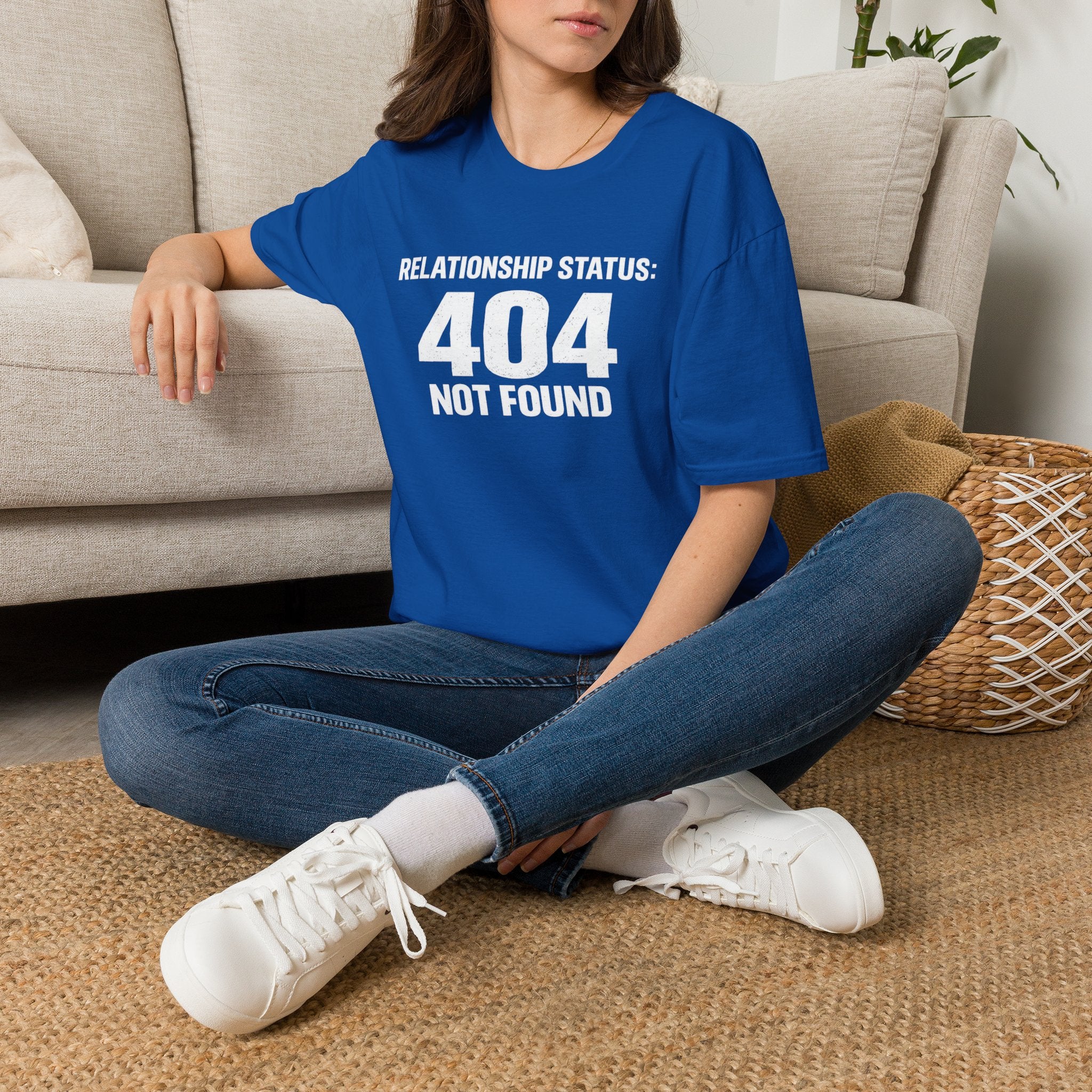 Relationship Status: 404 Not Found T-Shirt | Funny Tech Geek Tee
