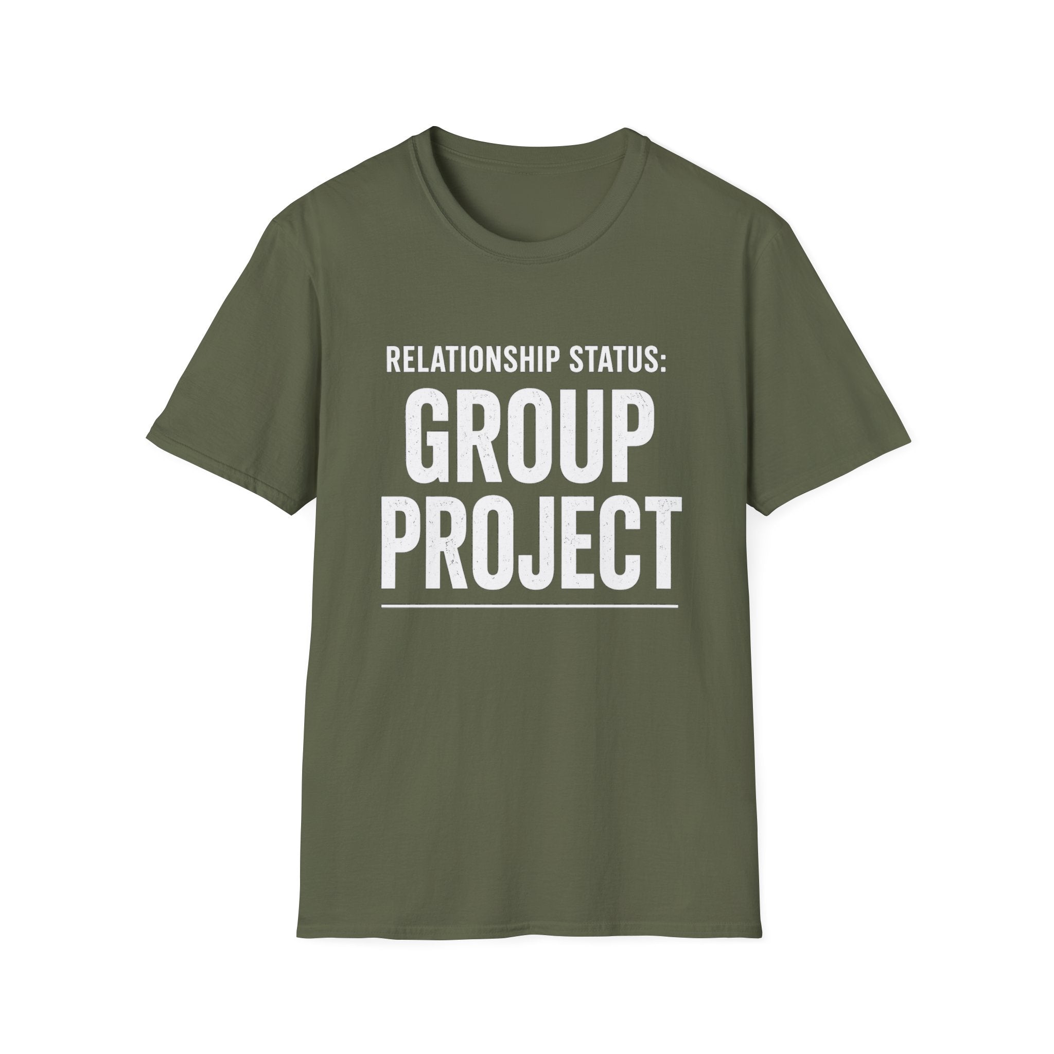 Relationship Status: Group Project T-Shirt | Funny College Student Tee