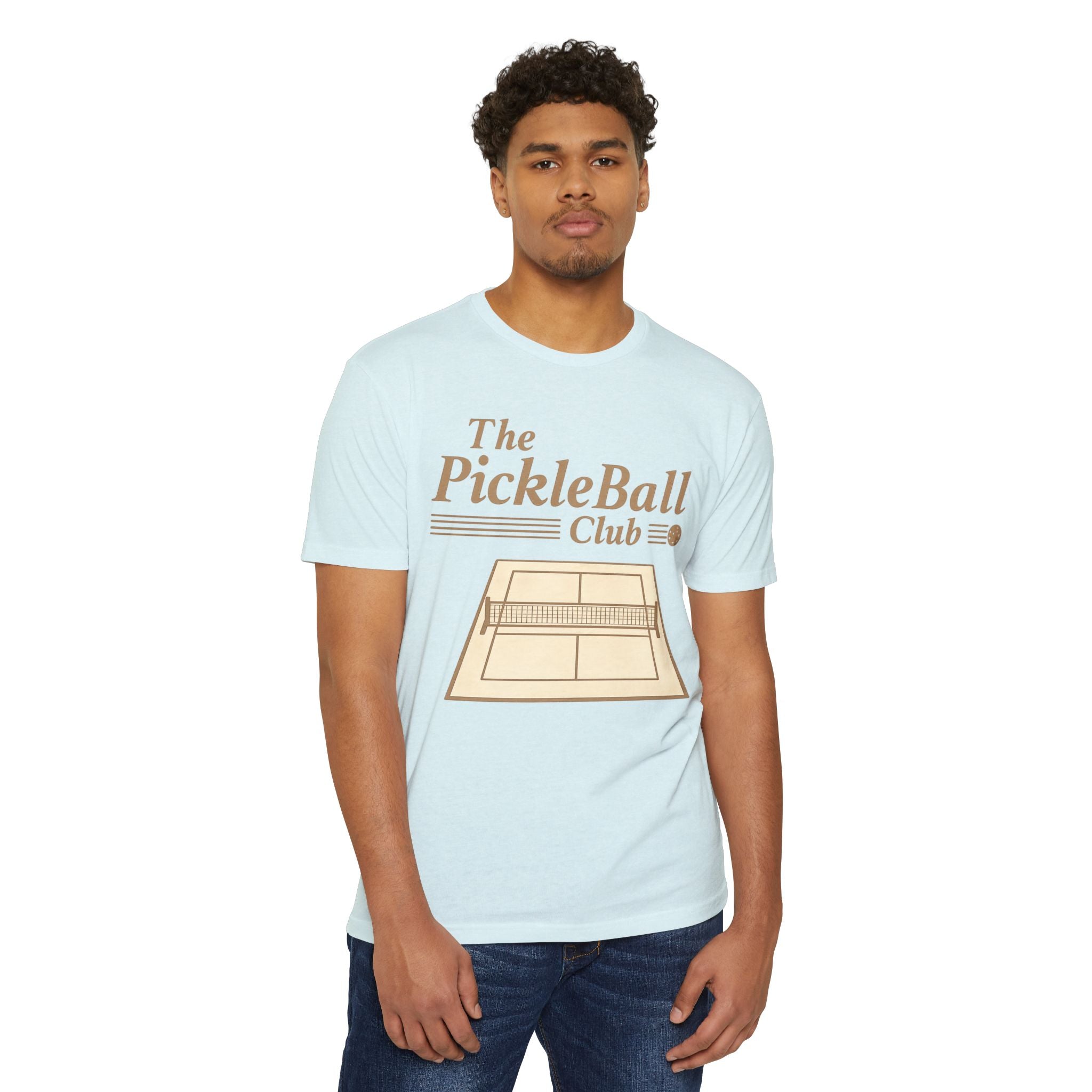 Pickleball Club T-Shirt — Vintage Court Graphic Tee