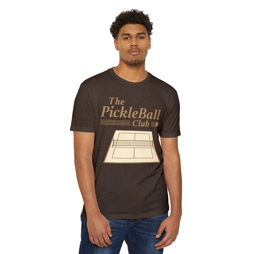 Pickleball Club T-Shirt — Vintage Court Graphic Tee