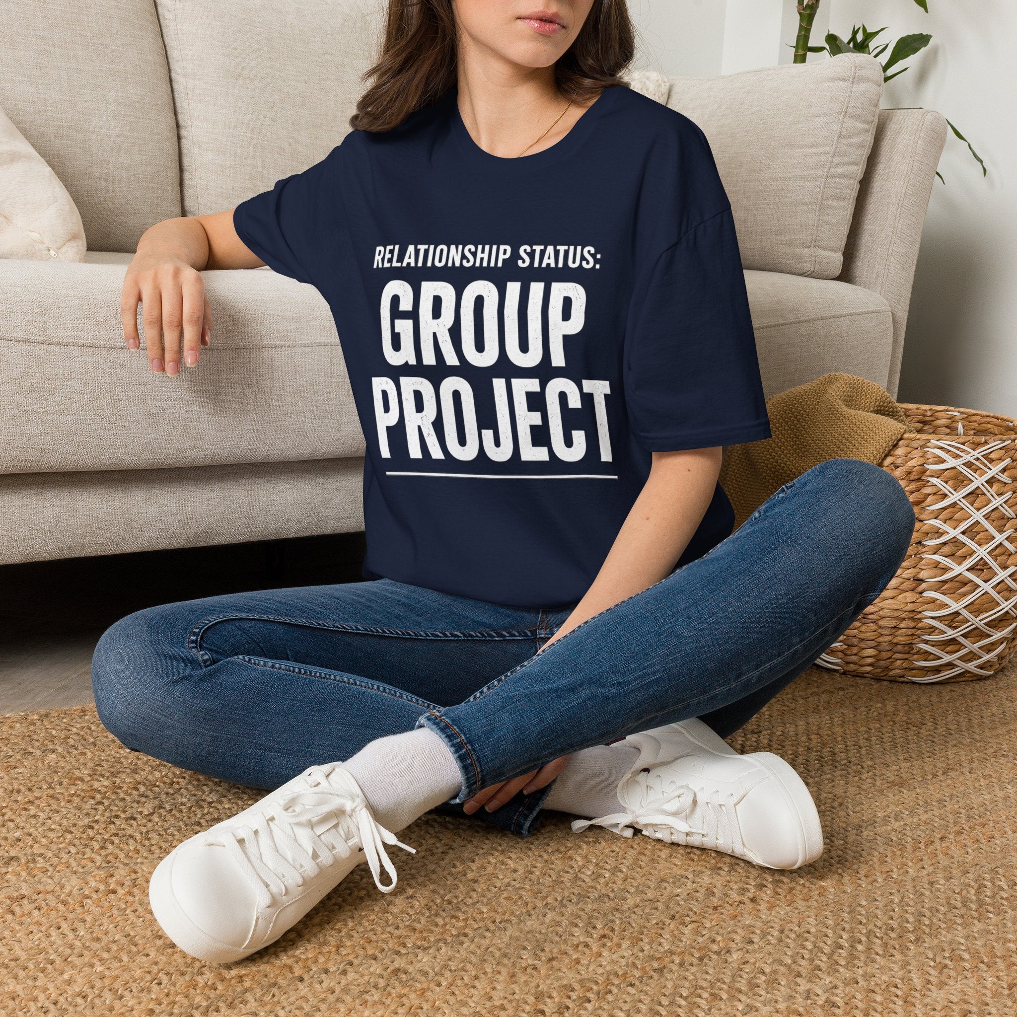 Relationship Status: Group Project T-Shirt | Funny College Student Tee