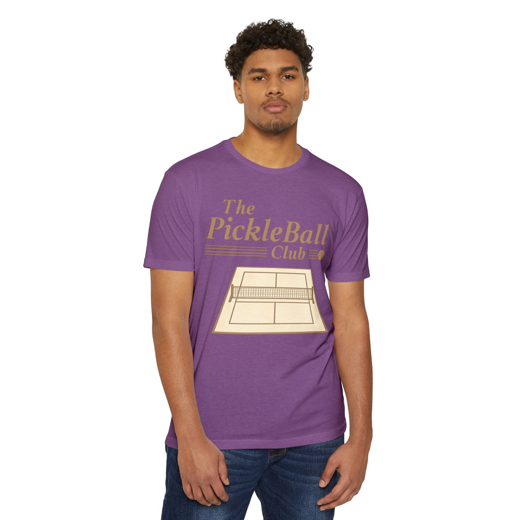 Pickleball Club T-Shirt — Vintage Court Graphic Tee