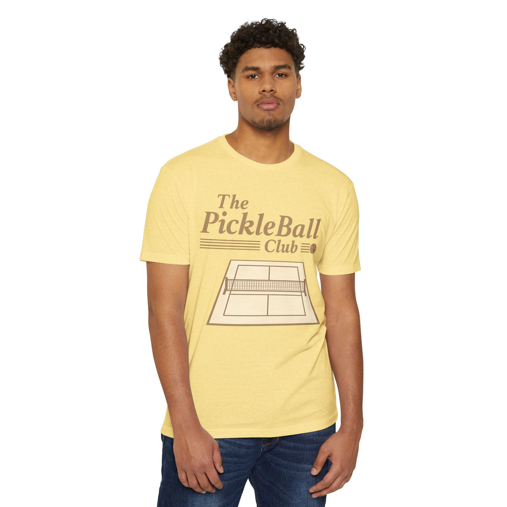 Pickleball Club T-Shirt — Vintage Court Graphic Tee