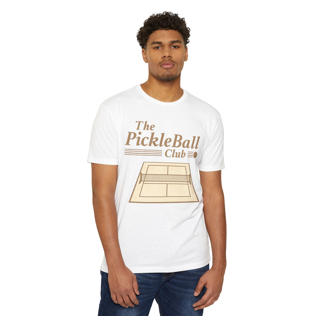 Pickleball Club T-Shirt — Vintage Court Graphic Tee