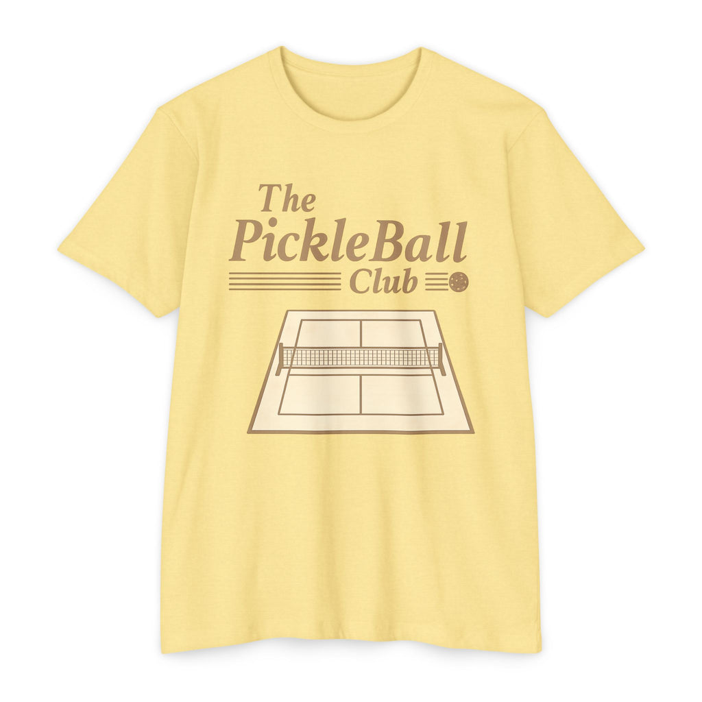 Pickleball Club T-Shirt — Vintage Court Graphic Tee