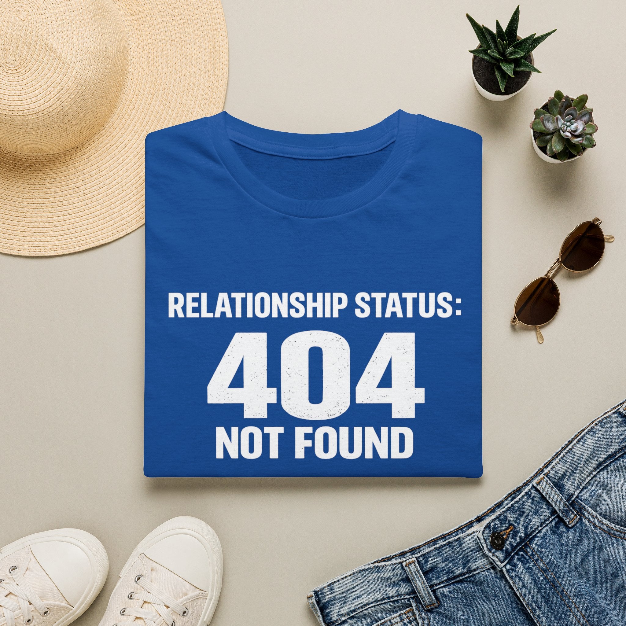 Relationship Status: 404 Not Found T-Shirt | Funny Tech Geek Tee
